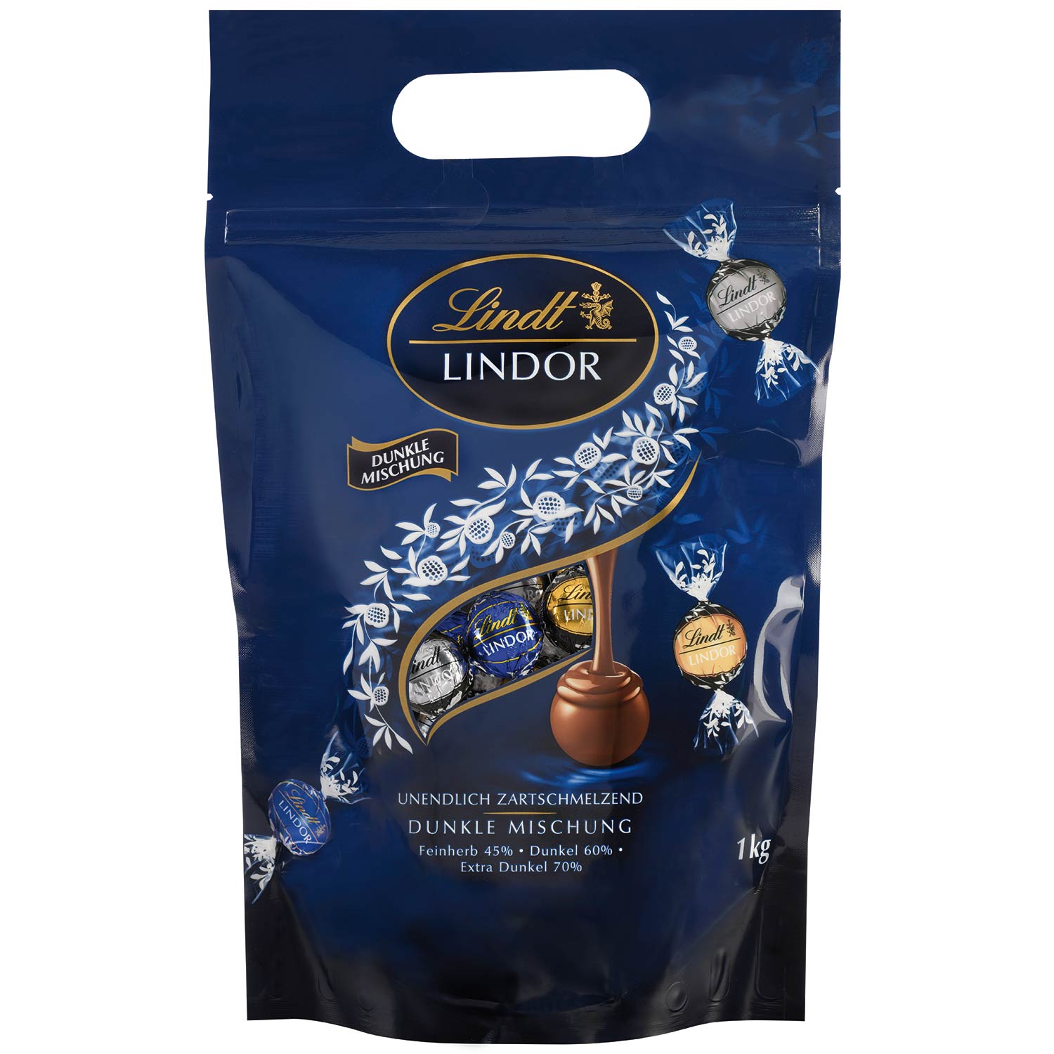 Lindt Lindor Kugeln Dunkle Mischung 1kg
