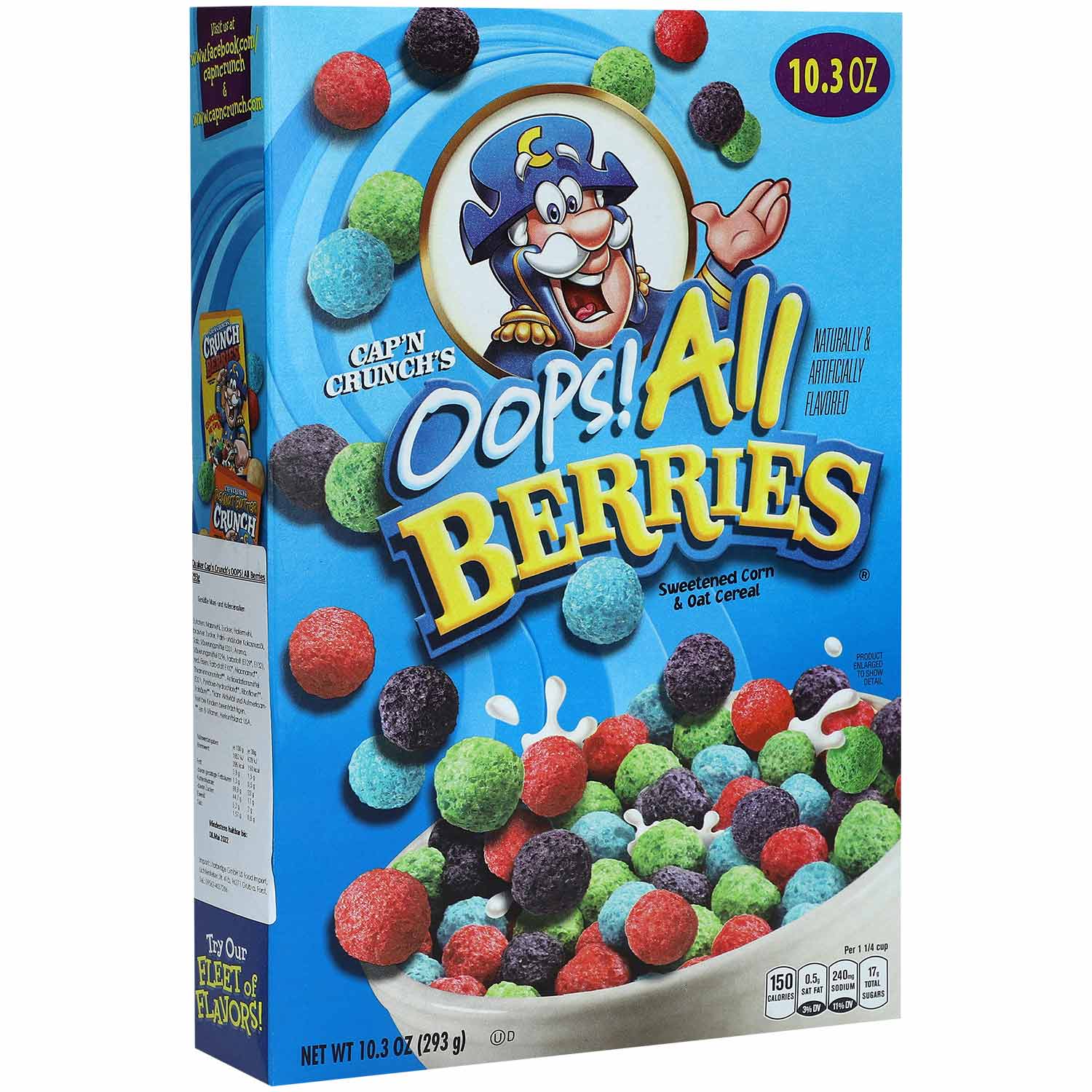 Cap'n Crunch's Oops! All Berries 293g