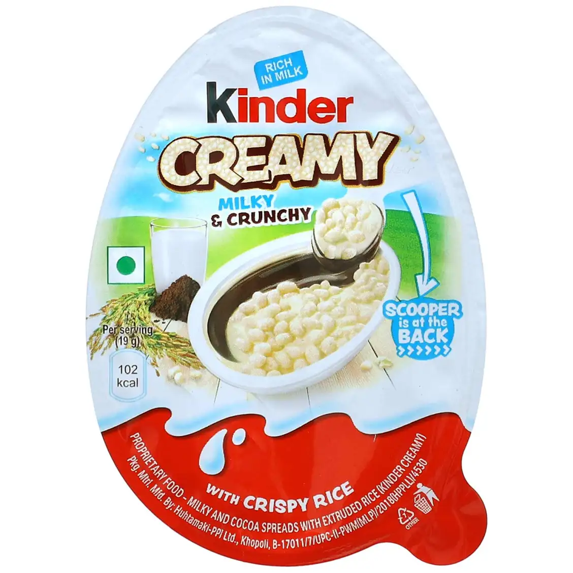 kinder Creamy Milky & Crunchy