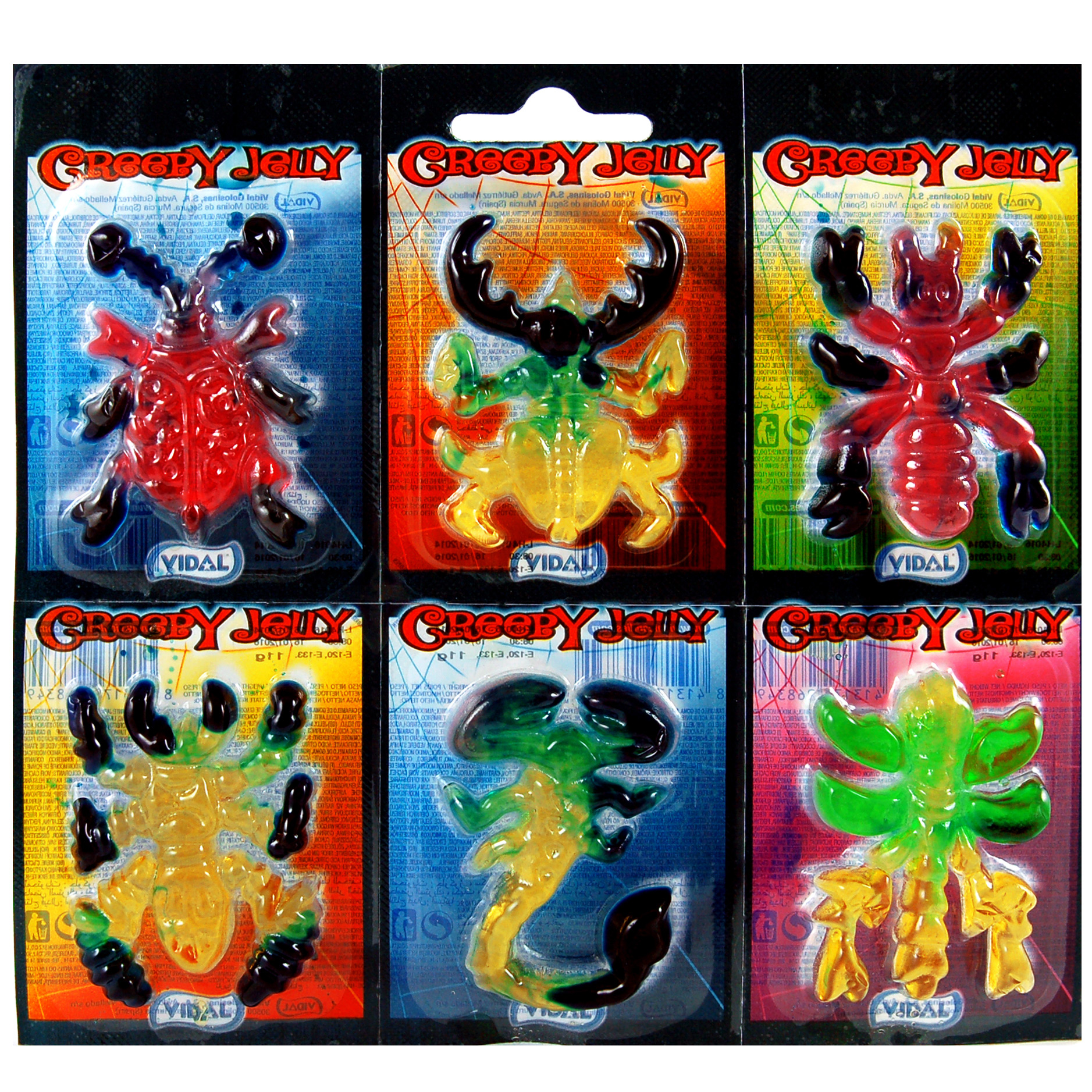 Vidal Creepy Jelly 6x11g