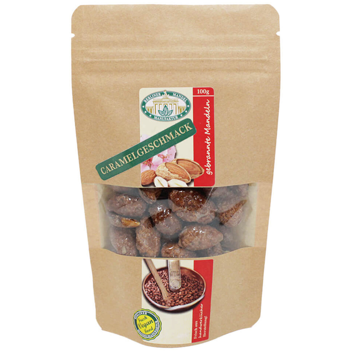 Berliner Mandelmanufaktur Gebrannte Mandeln Caramel 100g