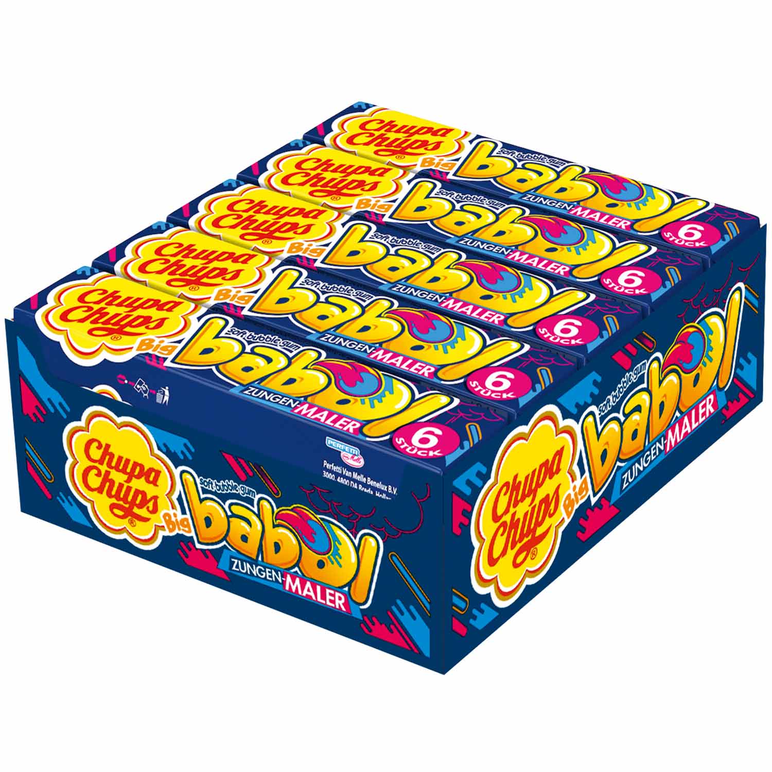 Chupa Chups Big babol Zungenmaler 20x6er