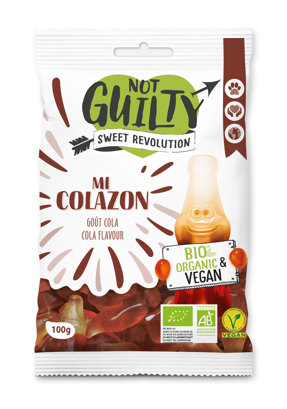 Not Guilty Mi Colazon Cola Bio 100g