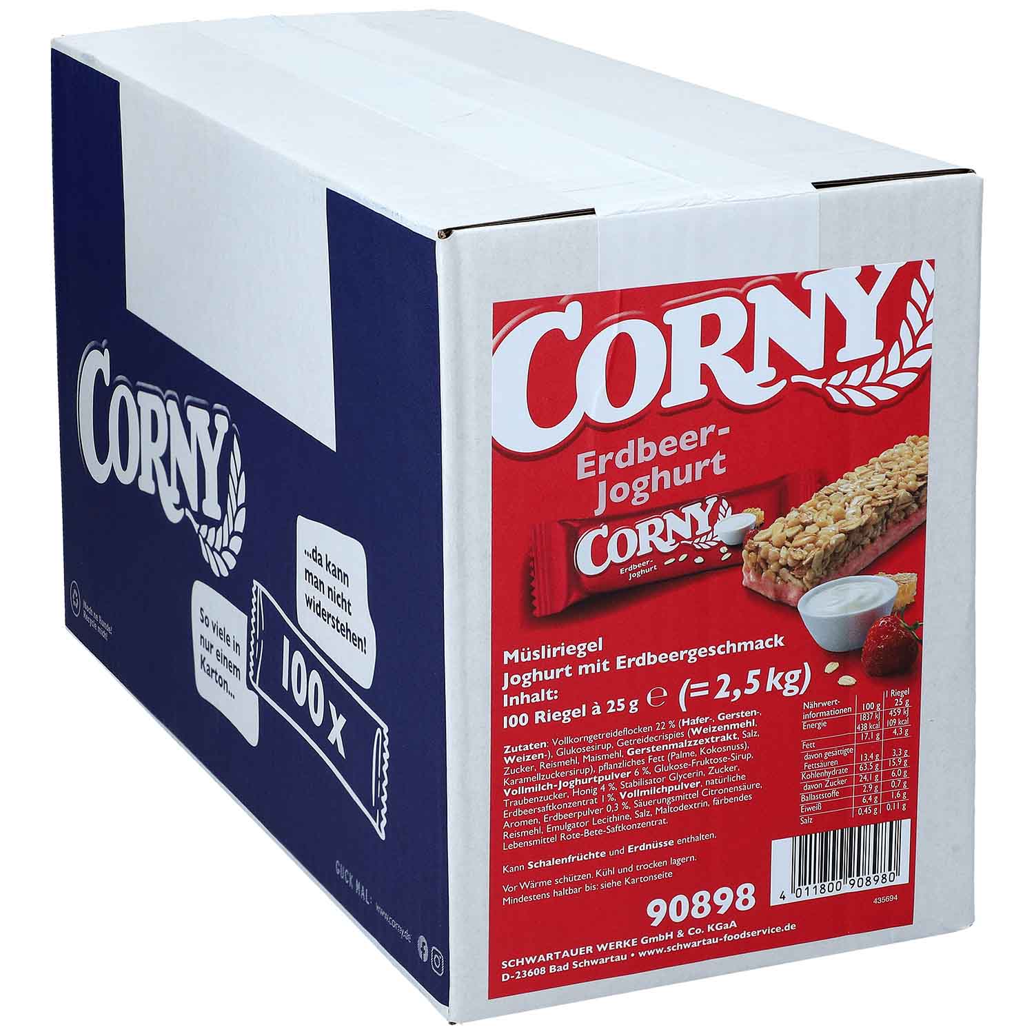 Corny Erdbeer-Joghurt 100x25g