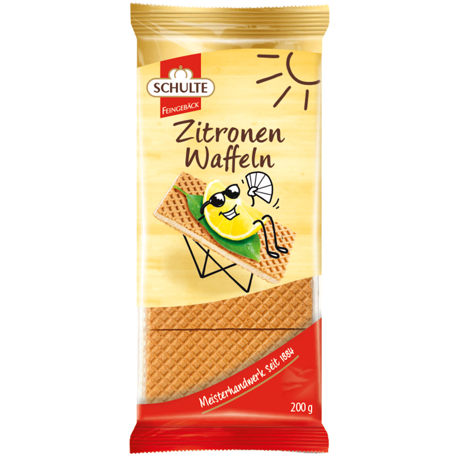 Schulte Zitronen Waffeln 200g