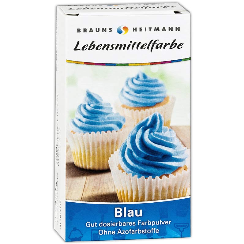 Brauns Heitmann Lebensmittelfarbe Blau