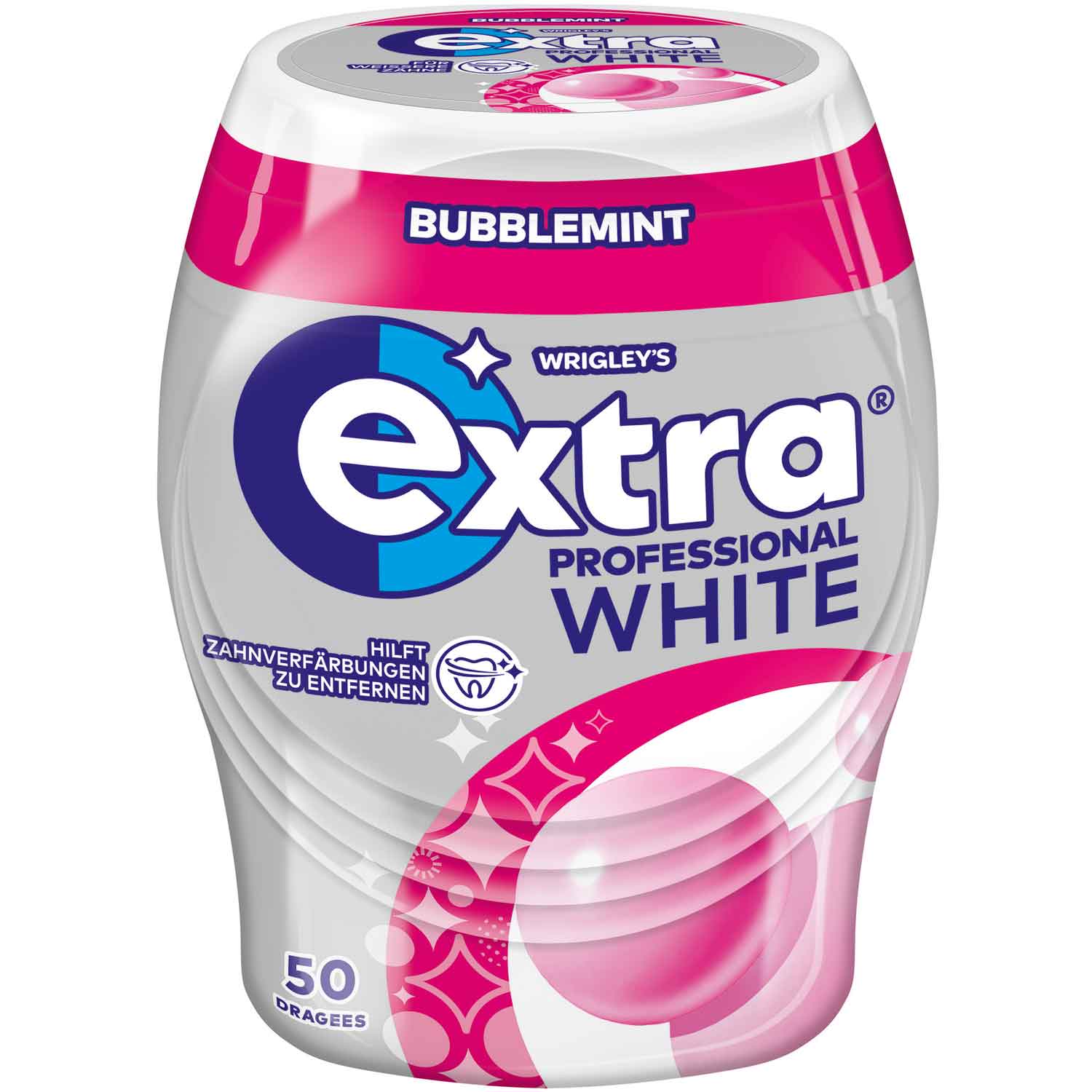 Extra Professional White Bubblemint 50er