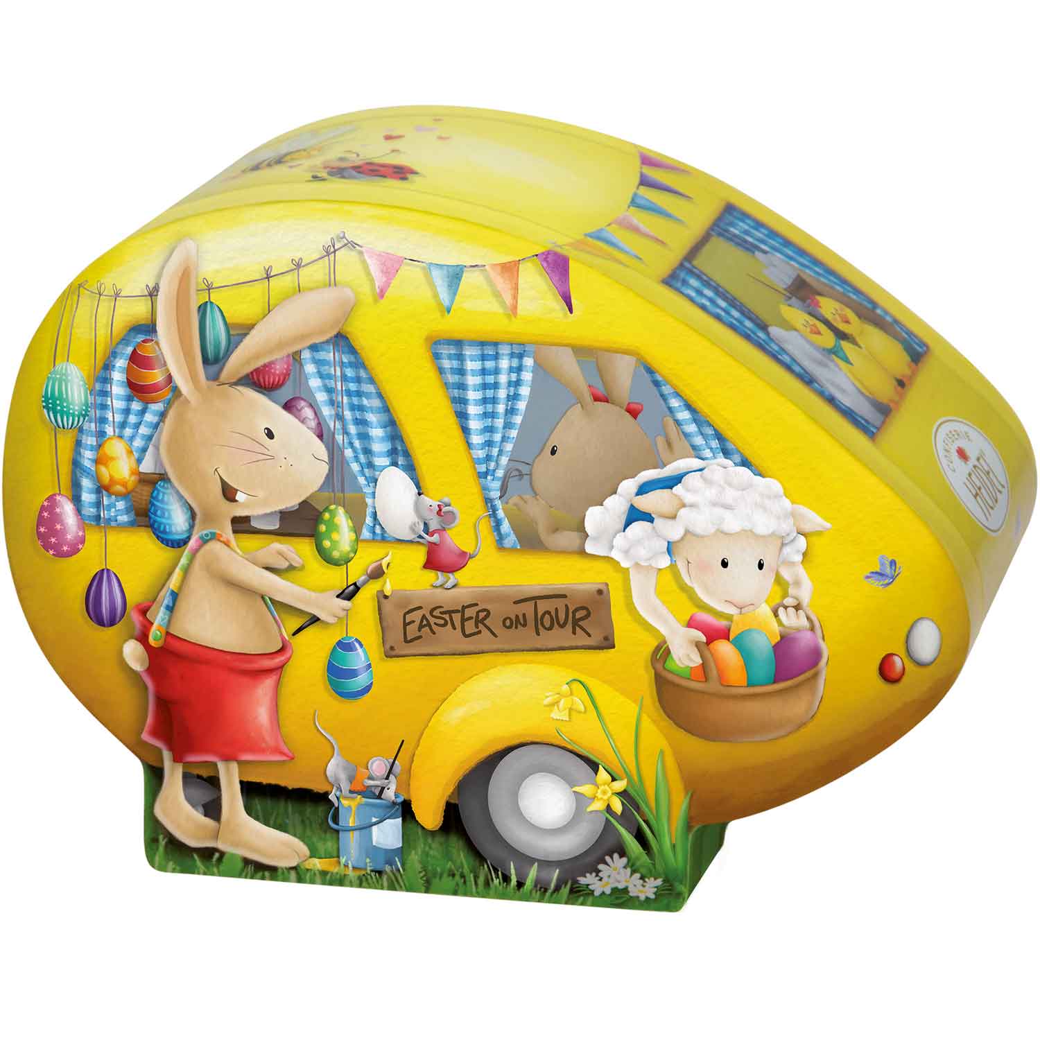 Heidel Ostergrüße Wohnwagen 122g