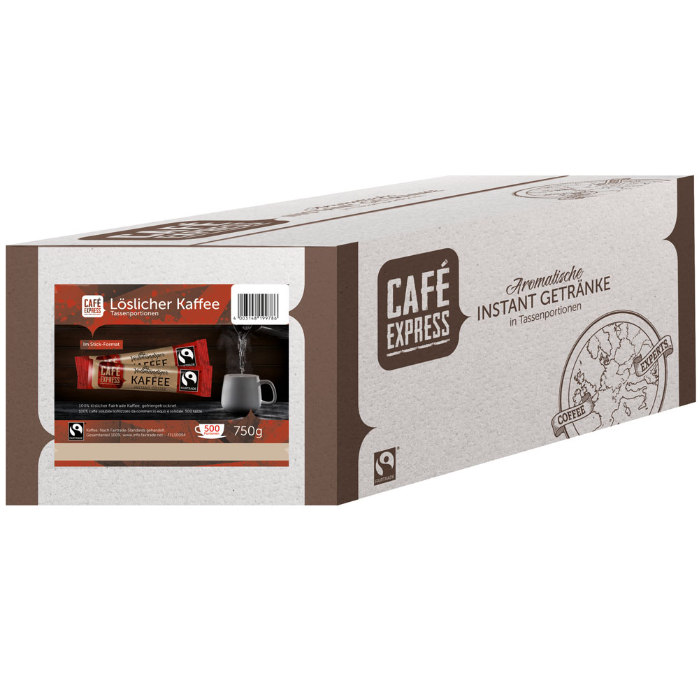 Hellma Café Express Kaffeesticks 500er