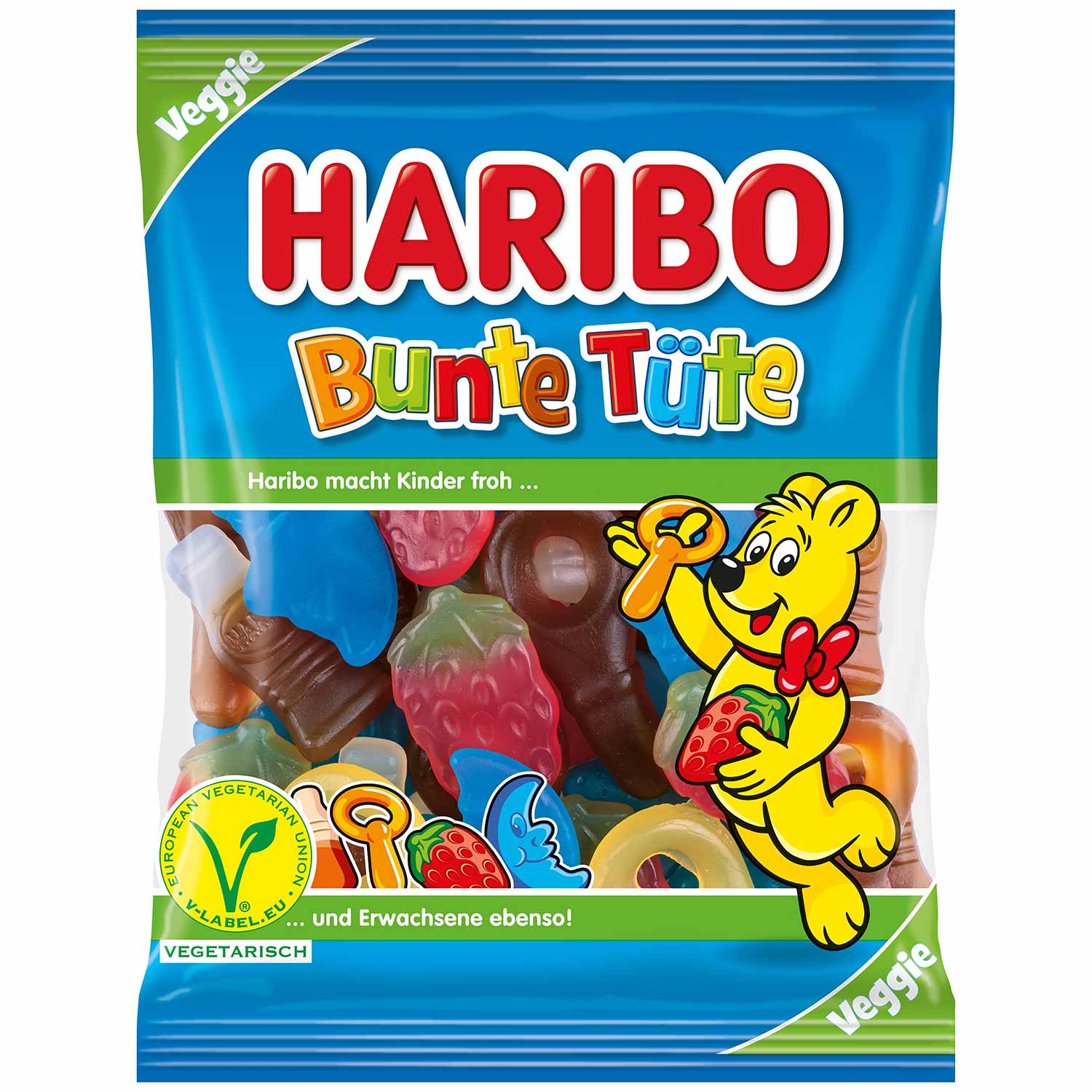 Haribo Bunte Tüte veggie 175g