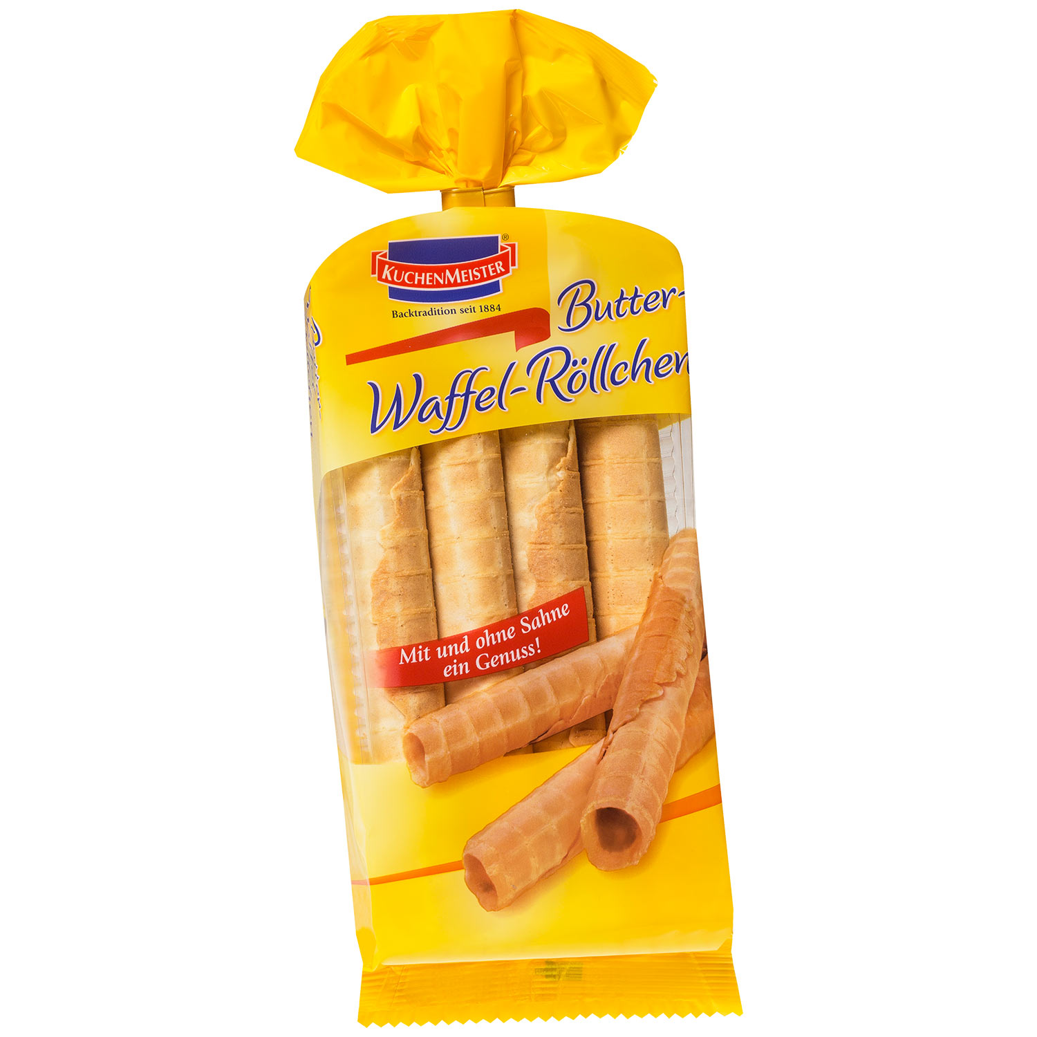 KuchenMeister Butter-Waffel-Röllchen 125g