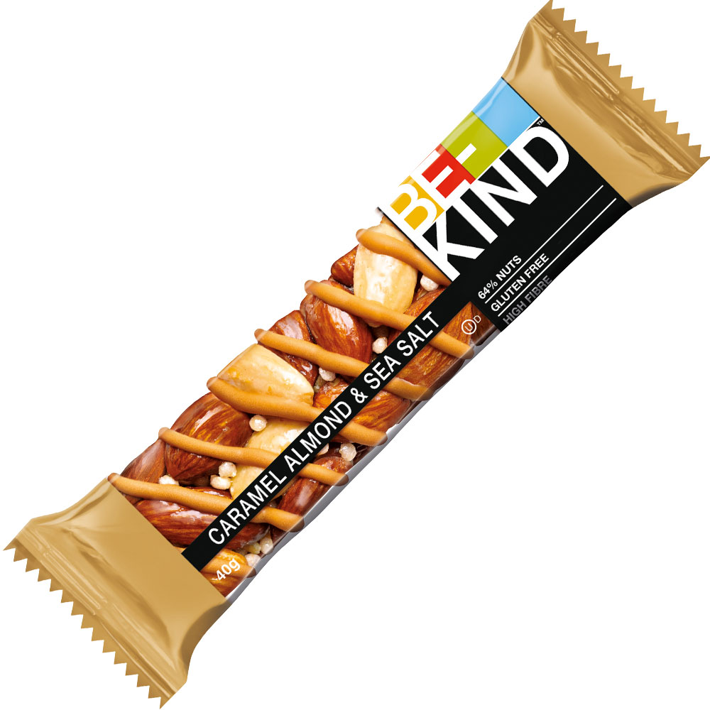 BE-KIND Caramel Almond & Sea Salt 40g